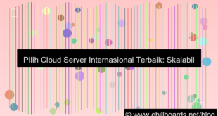 ilustrasi cloud server internasional