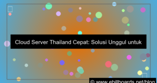 gambar cloud server thailand cepat