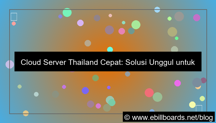 gambar cloud server thailand cepat