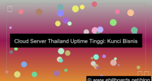 cloud server thailand uptime tinggi