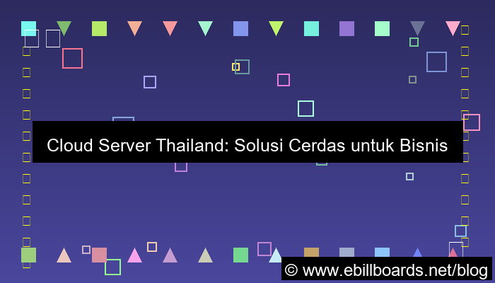 grafik cloud server thailand