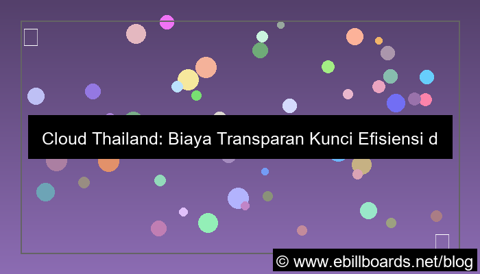 cloud thailand biaya transparan
