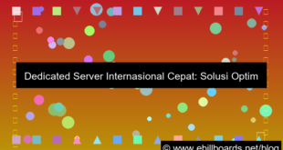 grafik dedicated server internasional cepat