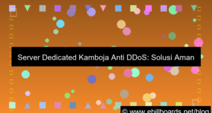 dedicated server kamboja anti ddos