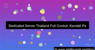 grafik dedicated server thailand full control