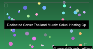 dedicated server thailand murah