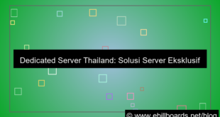dedicated server thailand server eksklusif