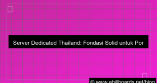 gambar dedicated server thailand untuk portal berita