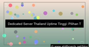 dedicated server thailand uptime tinggi