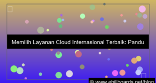 layanan cloud internasional