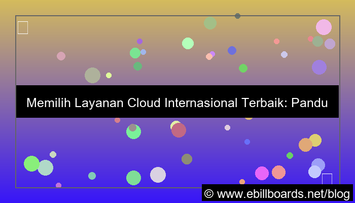 layanan cloud internasional