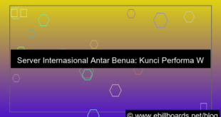 server internasional antar benua