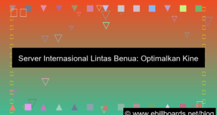 server internasional cross continent