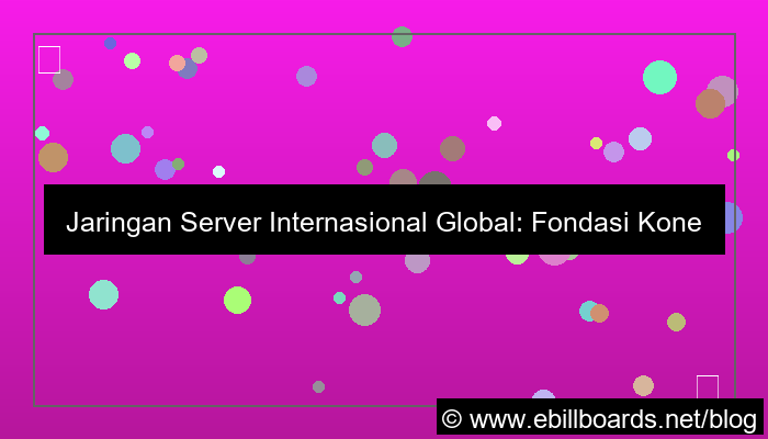 server internasional global network