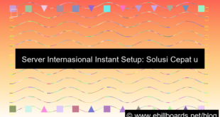 server internasional instant setup