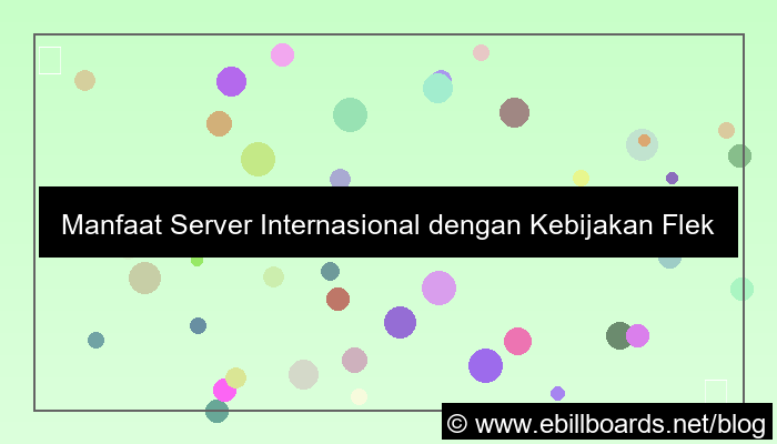 grafik server internasional kebijakan fleksibel