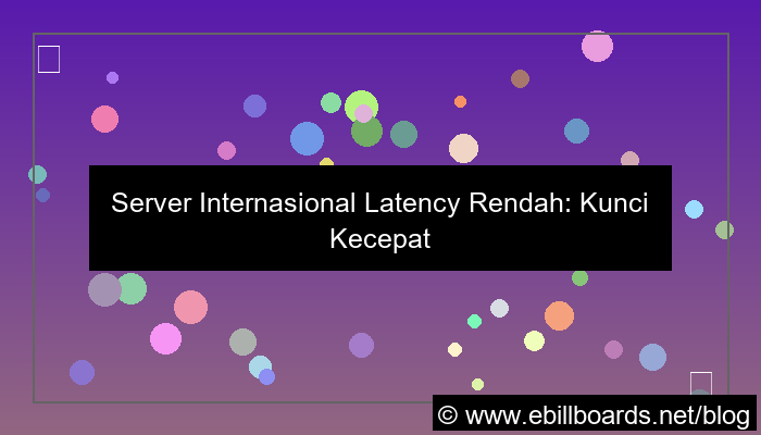 server internasional latency rendah