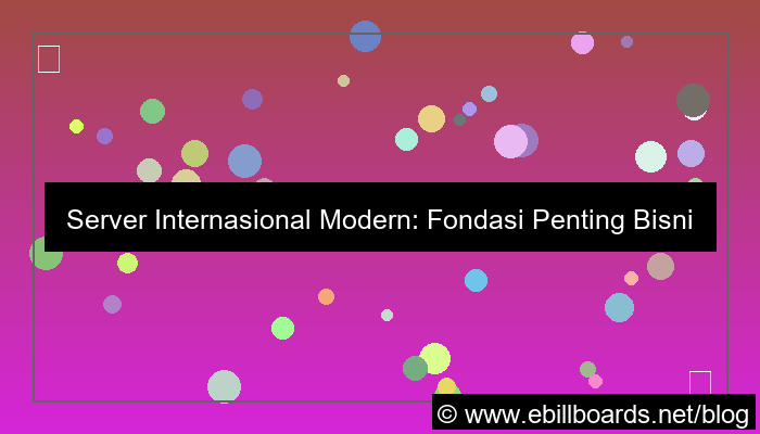 server internasional modern