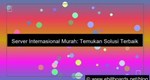 server internasional murah