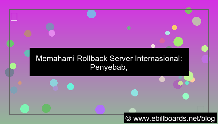 server internasional rollback server