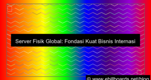 ilustrasi server internasional server fisik global