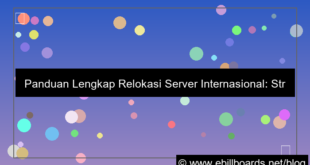 server internasional server relocation