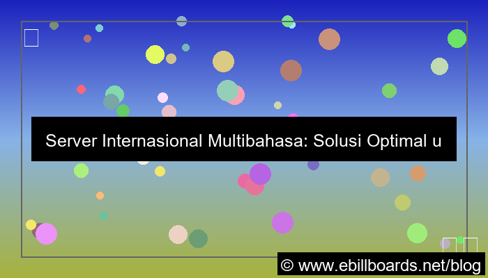 server internasional support multibahasa