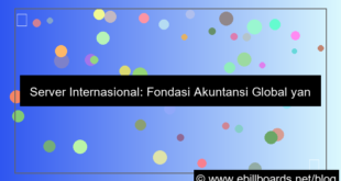 server internasional untuk accounting internasional
