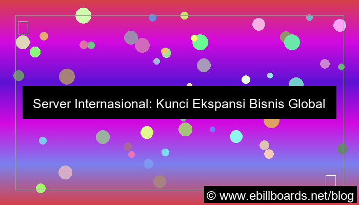 server internasional untuk bisnis