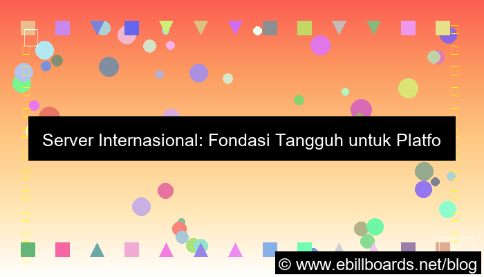 desain server internasional untuk devops platform global