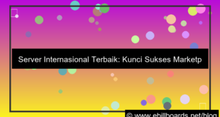 ilustrasi server internasional untuk marketplace internasional