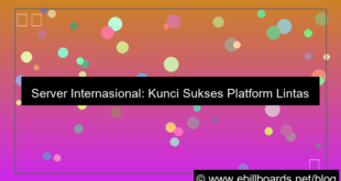 server internasional untuk platform lintas negara