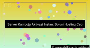 visual server kamboja aktivasi instan