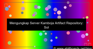 ilustrasi server kamboja artifact repository