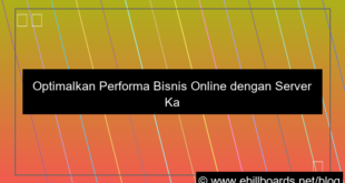 server kamboja bandwidth besar