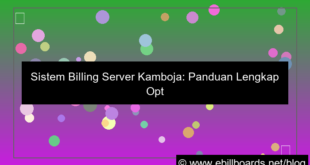 server kamboja billing system