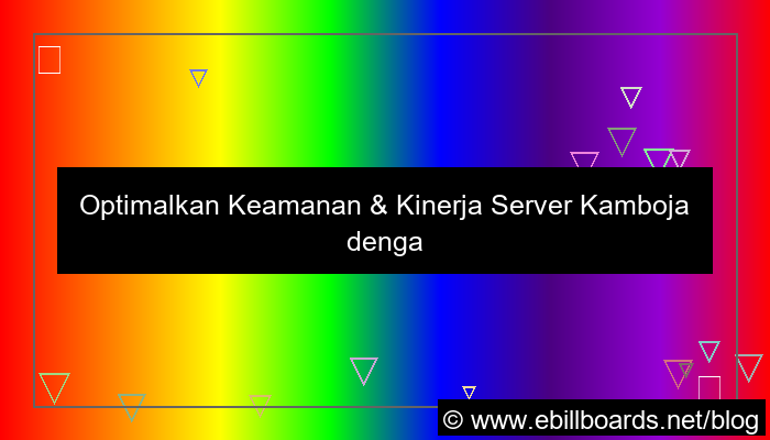 server kamboja centralized logging