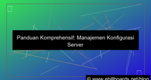 server kamboja configuration management