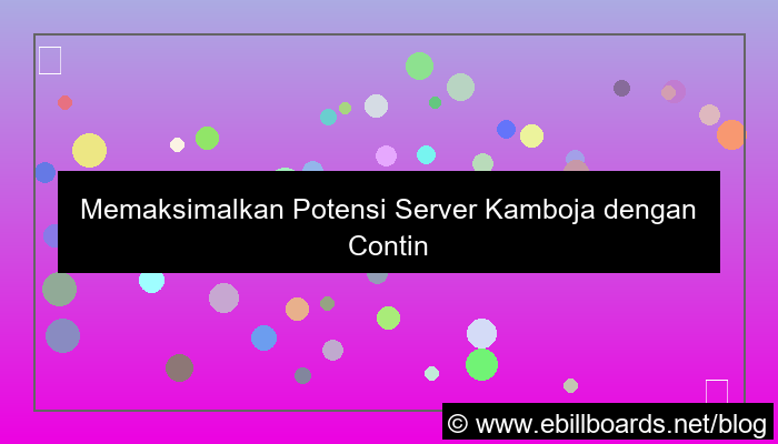 gambar server kamboja continuous delivery