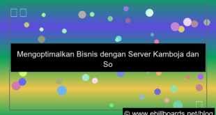 server kamboja data warehouse