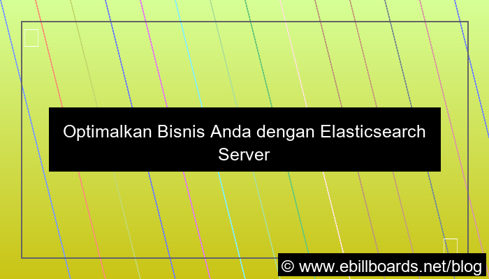 server kamboja elasticsearch server