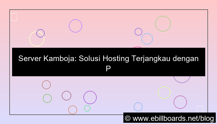 server kamboja harga terjangkau