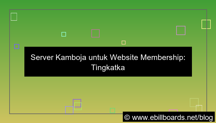 ilustrasi server kamboja membership website