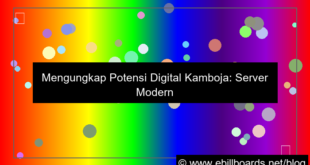 ilustrasi server kamboja modern