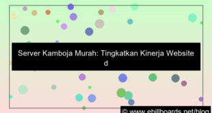 desain server kamboja murah