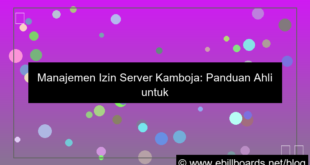 server kamboja permission management