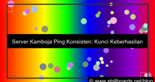 server kamboja ping konsisten