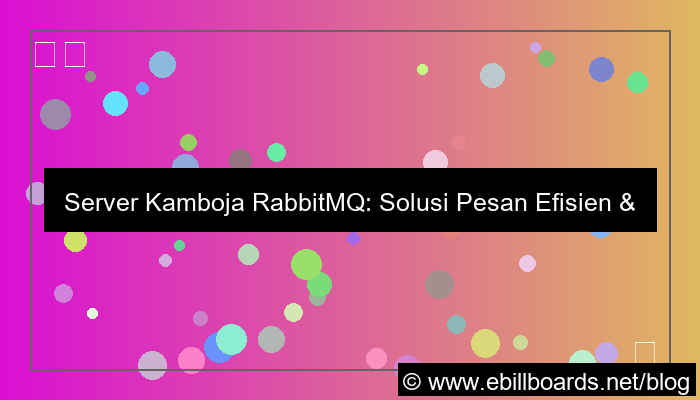 server kamboja rabbitmq