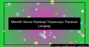 server kamboja terpercaya