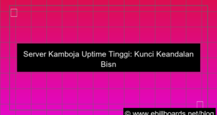 visual server kamboja uptime tinggi
